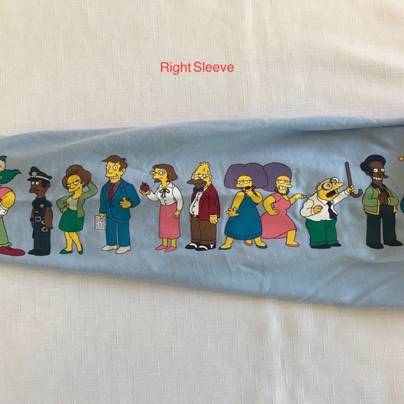 SIMPSONS Long Sleeve T-shirt Size:Small NWT - Picture 4 of 5